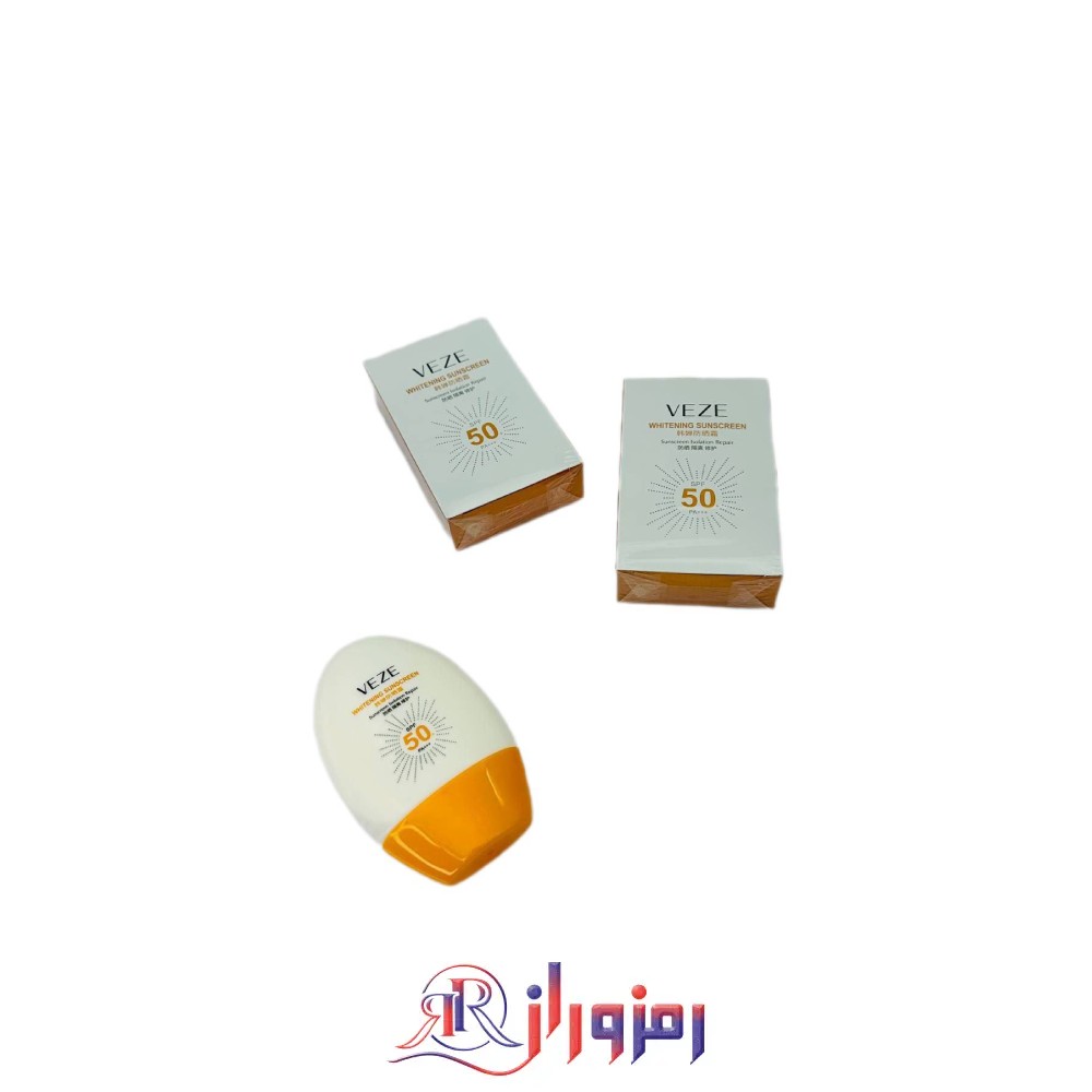 خرید و قیمت کرم ضد آفتاب وزه Veze بدون رنگ حجم 45 میل،کرم ضد آفتاب وزه Veze بدون رنگ حجم 45 میل